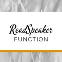 Banner: ReadSpeaker function