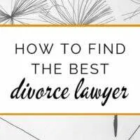 Banner: How to find the best divorce lawyer