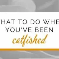 Banner: What to do if you've been catfished