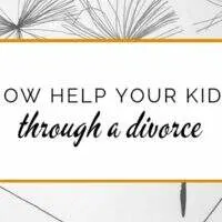 Banner: How to help your kids through a divorce